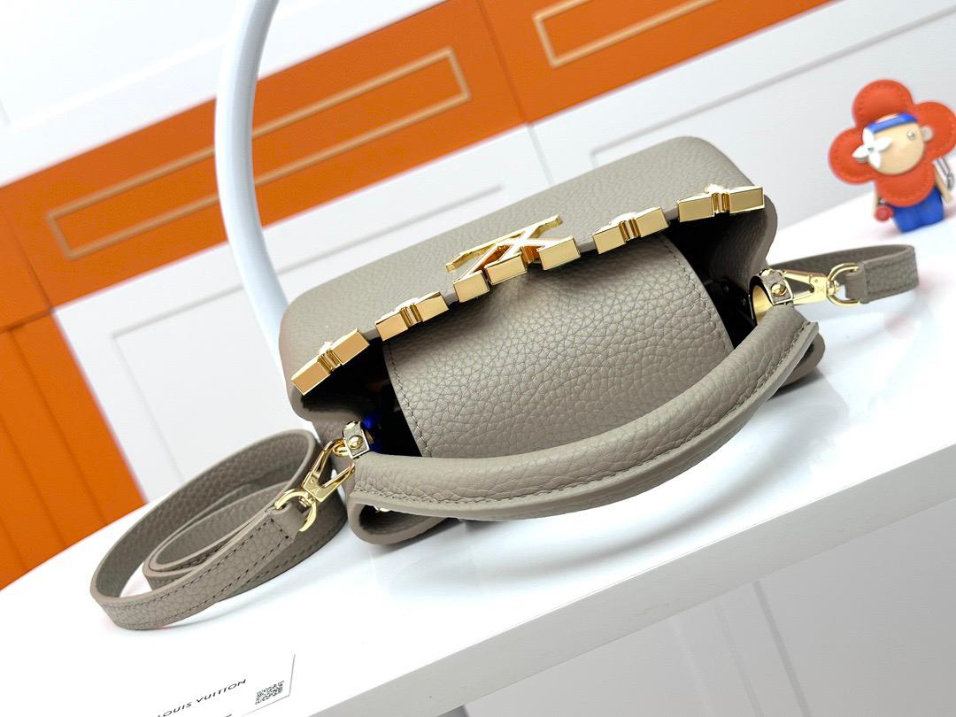 Structured Mini Top Handle Crossbody Bag