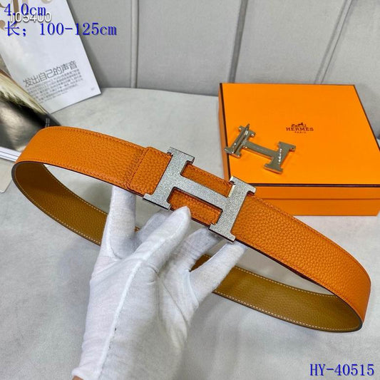 Iconic Reversible Leather Belt