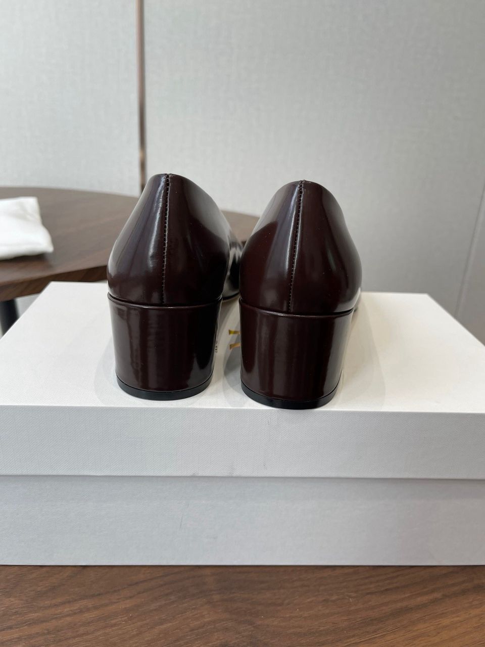 Dark Brown Classic Heels