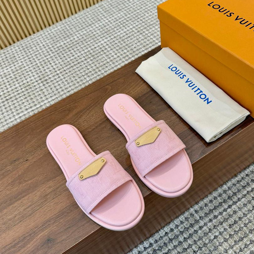 Blush Luxe Comfort Slides