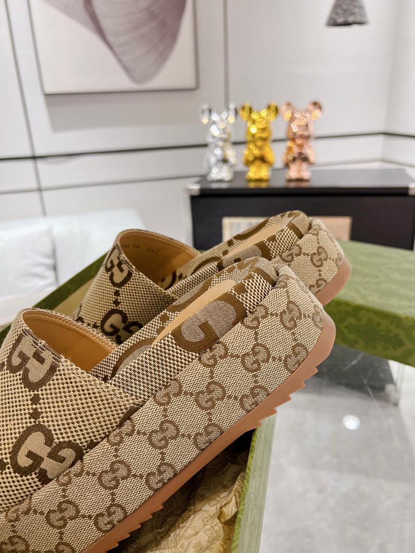 Heritage Canvas Comfort Mules