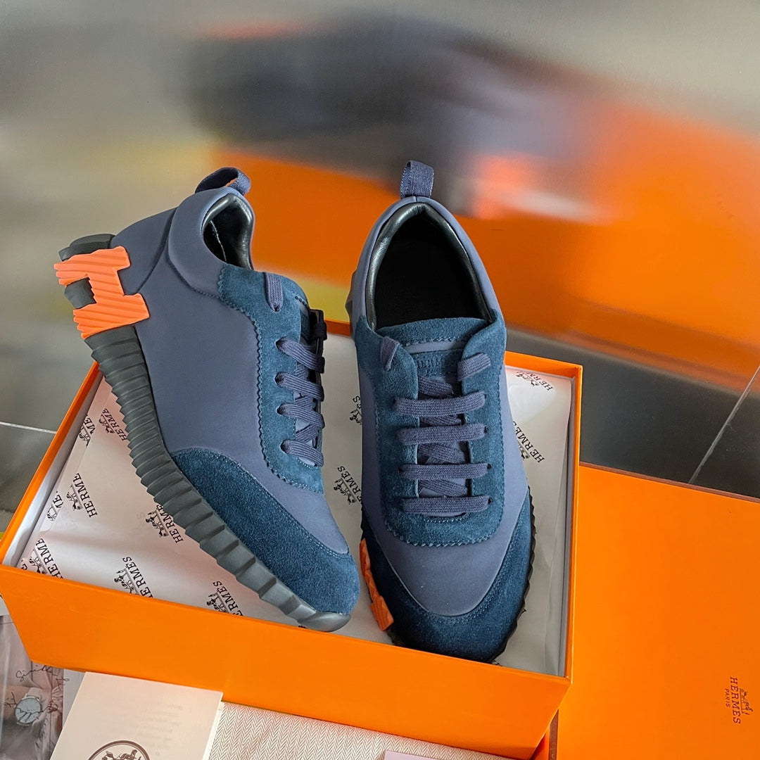 H Casual Leather Sneakers