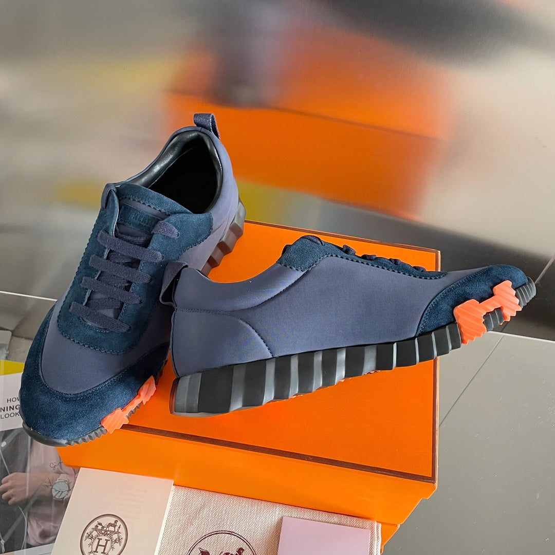 H Casual Leather Sneakers