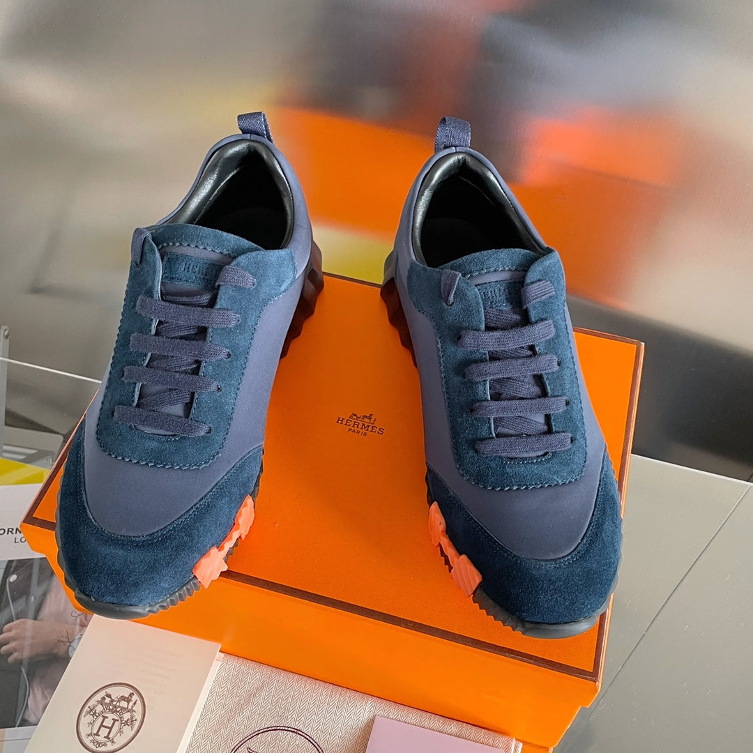H Casual Leather Sneakers