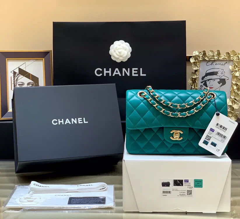 Classic Flap Small Bag 23 CM-Sapphire Limited Edition
